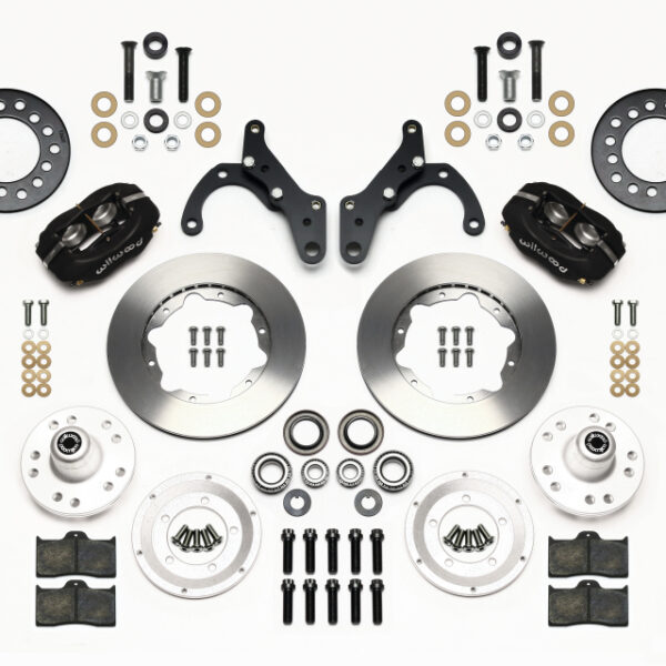 Wilwood Forged Dynalite Front Kit 11.00in 69-70 Impala Drum/Disc 69-82 Vette