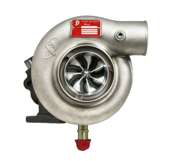 Forced Performance Subaru WRX/STI XR Red 79HTZ Turbo 84mm CH10CM Turbine Hsg Internal WG w/Oil Line
