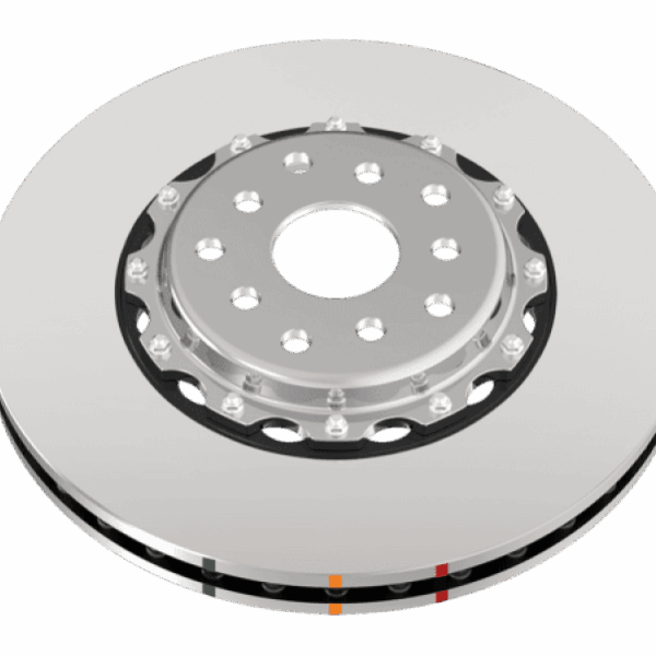 DBA 16-22 Lexus RC350 F Sport (w/356mm Frt Rotor) 2 Piece Front 5000 Series Plain Rotor w/Black Hat