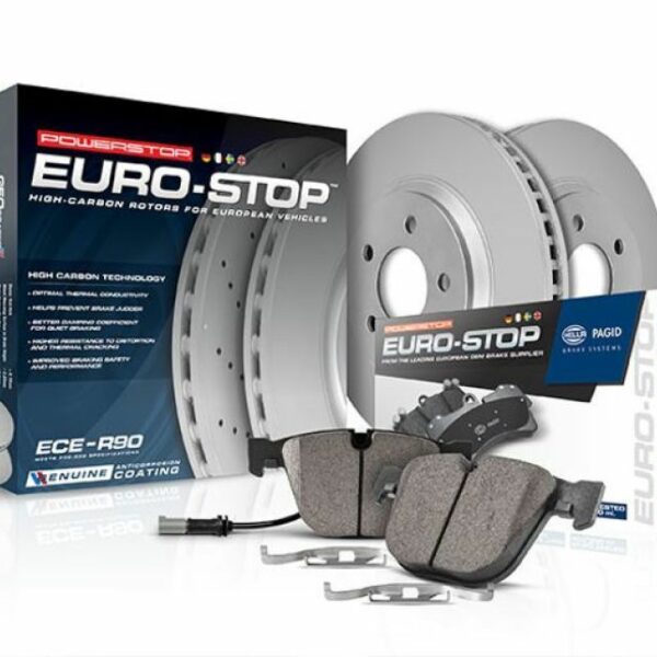 Power Stop 16-19 Mercedes-Benz Metris Front Euro-Stop Brake Kit