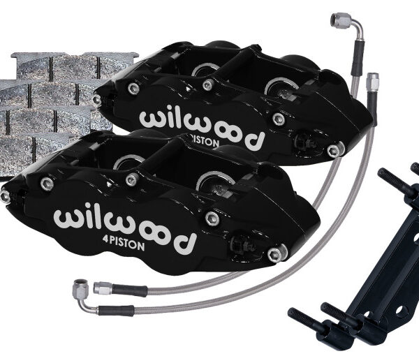 Wilwood 69-83 Porsche 911 Front Superlite Caliper Kit 3.5in MT - Black