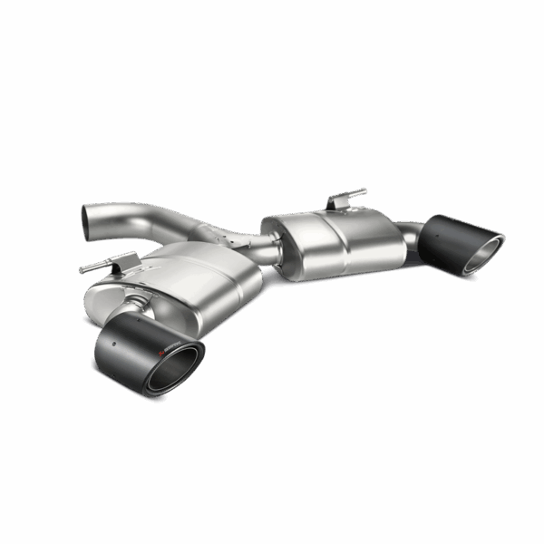 Akrapovic 17-18 Volkswagen Golf (VII) GTI FL Performance Slip-On Line (Titanium) w/ Carbon Tips