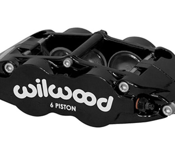 Wilwood Caliper Forged Narrow Superlite R/H FNSL6R-DS Dust Seal 1.62/1.12 1.10in Rotor Width - Black