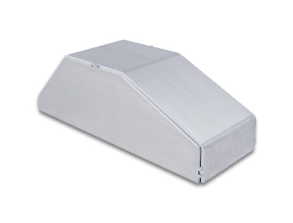 Vibrant I/C End Tank 3.5in Wide 9.85in Long 3.25in Tall Use w/ Horizontal I/C Core12833 - 5052 Alum
