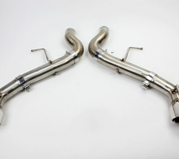 Mishimoto 2016+ Chevrolet Camaro SS Dual-Tip Race Axle-Back Exhaust w/ Polished Tips