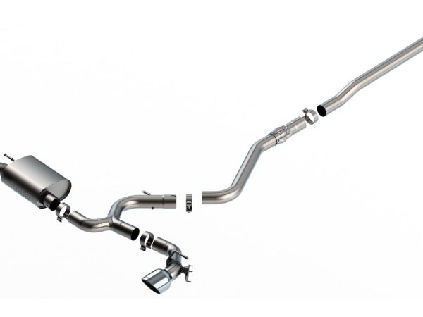 Borla 22-23 Hyundai Kona N 2.0L 4 CYL. Turbo AT/MT ATAK Catback Exhaust Bright Chrome