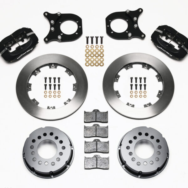 Wilwood Forged Dynalite P/S Rear Kit Chev 12 Bolt w/Clip Eliminator
