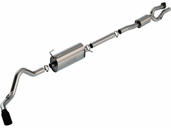 Borla 20-22 F-250/F-350 SUPER DUTY 7.3L V8 AT 2WD / 4WD 4DR WB142 S-TYPE Cat Back S RD RL AC S BLACK