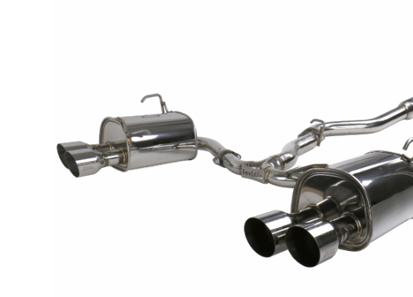 Invidia 15+ Subaru STI 4Dr Q300 Single Layer Stainless Steel Quad Tip Cat-Back Exhaust