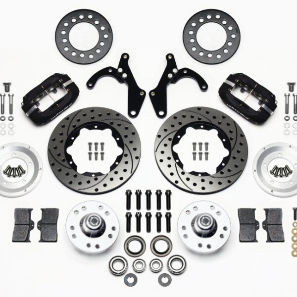 Wilwood Forged Dynalite Front Kit 11.00in Drilled 55-57 Chevy