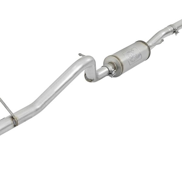 aFe Scorpion 2-1/2in Aluminized Steel Cat-Back Exhaust 07-18 Jeep Wrangler (JK) V6 3.6L/3.8L (2/4dr)