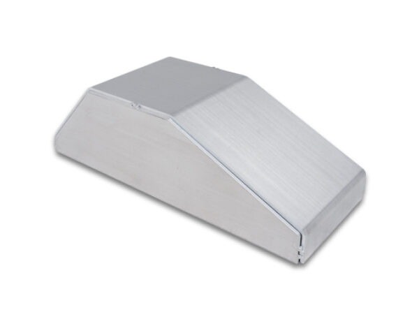 Vibrant I/C End Tank 4.5in Wide 11.8in Long 3.5in Tall Use w/ Horizontal I/C Core 12834 - 5052 Alum