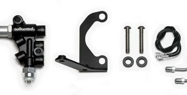 Wilwood Proportioning Valve - Knob Adjust 3/8-24 IF w/Mounting Bracket