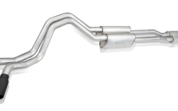 Stainless Works 20-21 Ford F-250/F-350 7.3L 304SS Legend Catback w/ 4in Matte Black Tips