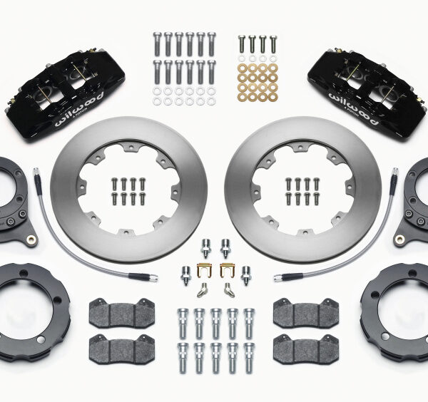 Wilwood Dynapro 6 Front Hat Kit 11.75in Rotor 66-75 Ford Bronco Dana 30/44 w/Lines