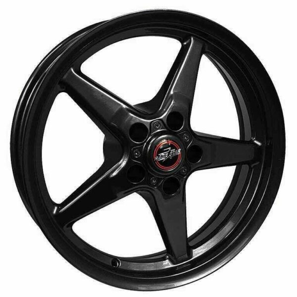 Race Star 92 Drag Star Bracket Racer 17x9.5 5x5.00BC 6.00BS Gloss Black Wheel