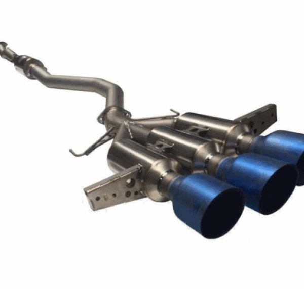 Invidia 2017+ Honda Civic Type-R R400 Gemini 80mm Full Titanium 101mm Tip Cat-Back Exhaust