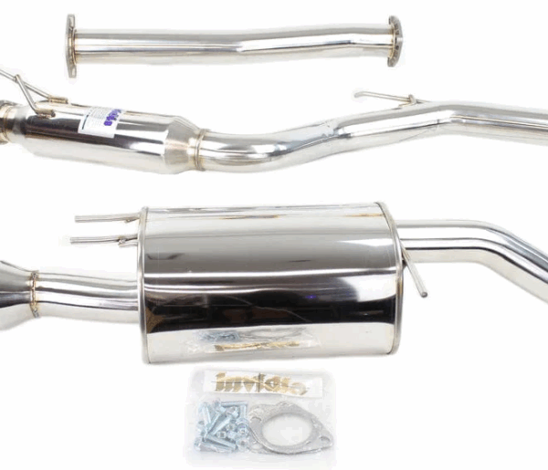 Invidia 14-15 Honda Civic Si K24 Coupe Q300 Rolled Stainless Steel Tip Cat-back Exhaust