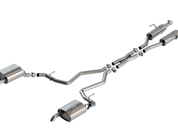 Borla 21-23 Jeep Grand Cherokee L S-Type Catback Exhaust Turndown Tips