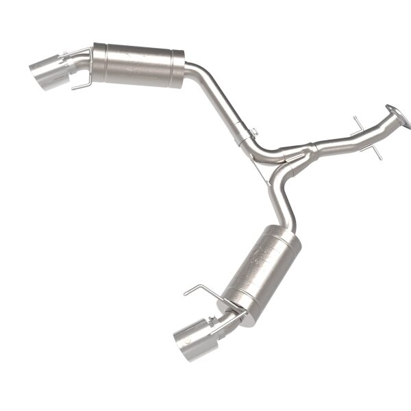 aFe POWER Takeda 06-13 Lexus IS250/IS350 SS Axle-Back Exhaust w/ Polished Tips