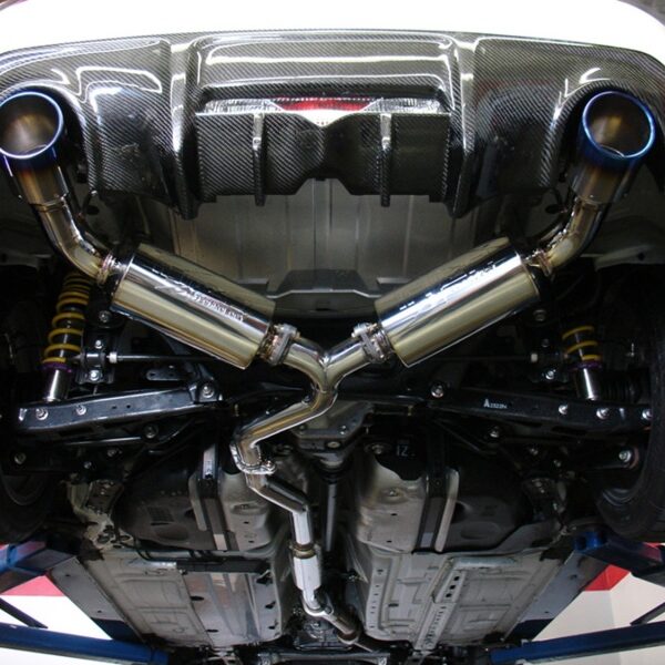 Injen 13-20 Subaru BRZ/Toyota 86 2.0L 4cyl SS CB Exhaust w/ Dual Injen Embossed Muffler