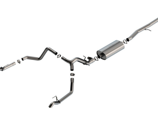 Borla 2024 Chevrolet/GMC 1500 ZR2 & AT4X 6.2L V8 4WD 4DR Touring Catback Exhaust w/ Turndown Tips