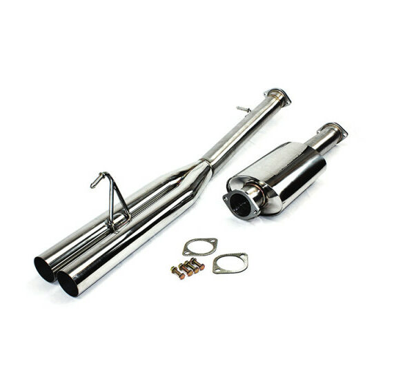 ISR Performance EP (Straight Pipes) Dual Tip Exhaust - Nissan 350Z
