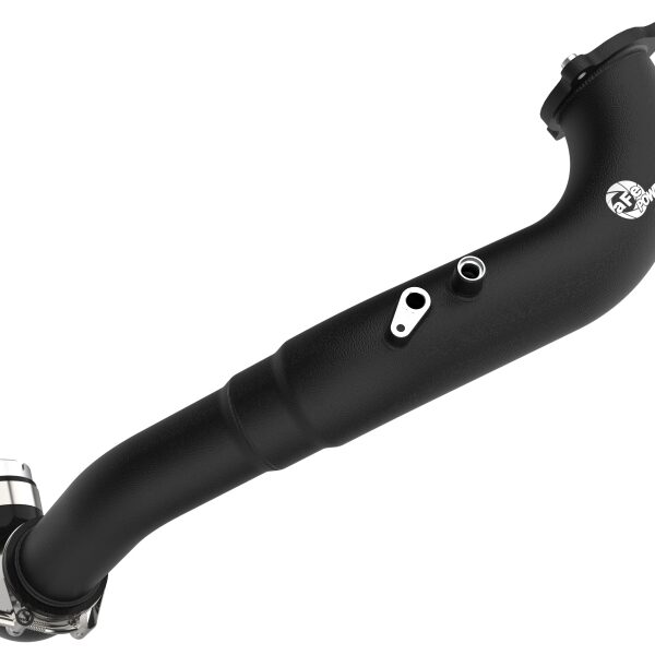 aFe 17-22 BMW 540i (G30/G31/G38) B58 L6 3.0L (t) BladeRunner 3in Aluminum Hot Charge Pipe - Black