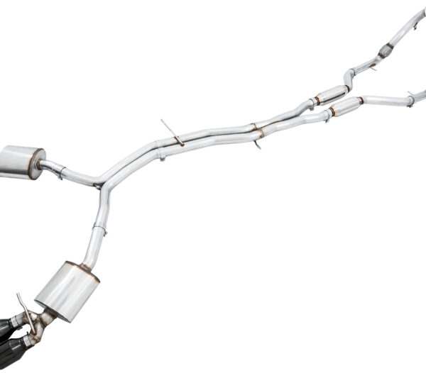 AWE Tuning Audi B9 S5 3.0T Touring Edition Exhaust - Black Diam Tips (102mm)