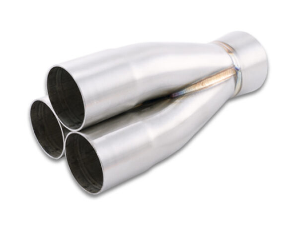 Vibrant 1.875in Inlet I.D 2.25in Merge O.D. 2.50in Outlet O.D. 3-1 Merge Collector