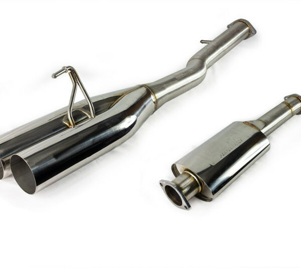 ISR Performance EP (Straight Pipes) Dual Tip Exhaust 4in - Nissan 350Z