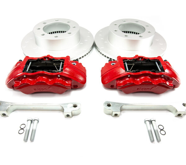 Alcon 2017+ Ford F250-F350 363x38mm Rotors 6 Piston Front Brake Kit