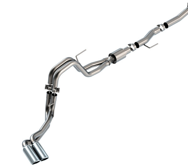 Borla F-150 2021 5.0L 2dr RC SB (122.8 WB) XL/XLT 3/2.25 DSE Cat-Back ATAK Chrome Tips