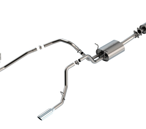 Borla 19-22 RAM 1500 3.6L V6 4DR 140.5/144.6/153.5 Wheel Base 2.25in S-Type Cat-Back Exhaust