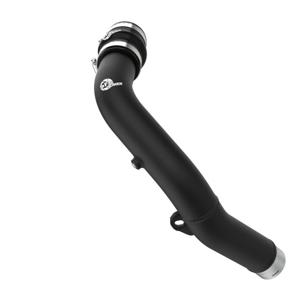 aFe BladeRunner 2-1/2 IN Aluminum Hot Charge Pipe Black 22-23 Subaru WRX H4-2.4L (t)
