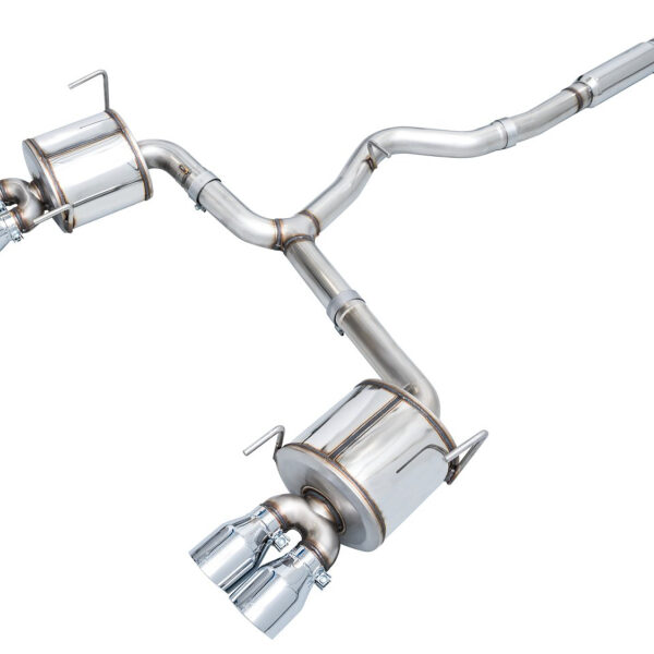 AWE Tuning 2022+ VB Subaru WRX Touring Edition Exhaust - Chrome Silver Tips