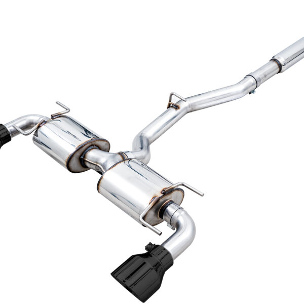 AWE Subaru BRZ/ Toyota GR86/ Toyota 86 Touring Edition Cat-Back Exhaust- Diamond Black Tips