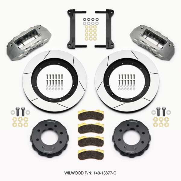 Wilwood TX6R Front Kit 16.00in Clear Ano 1999-2010 GM H2 Truck/SUV 2500