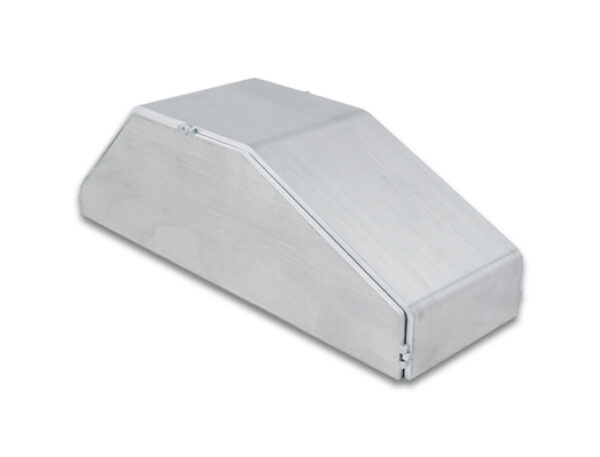Vibrant I/C End Tank 3.25in Wide 9.25in Long 3in Tall Use w/ Horizontal I/C Core 12831 - 5052 Alum