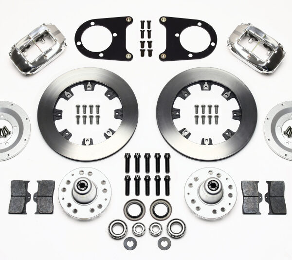 Wilwood Forged Dynalite Front Kit 12.19in Polished 37-48 Ford Psgr. Car Spindle