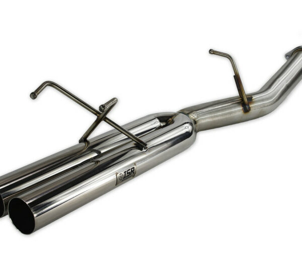ISR Performance EP (Straight Pipes) Dual Tip Exhaust 3in - 89-94 (S13) Nissan 240sx