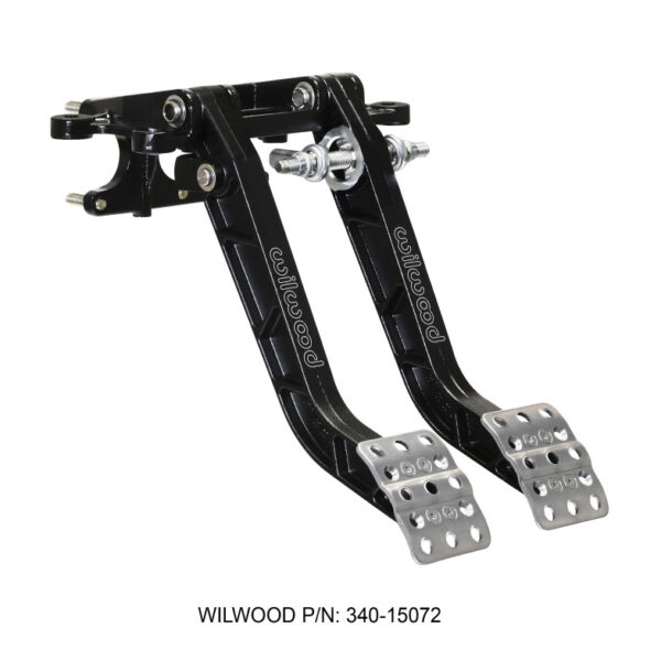 Wilwood Adjustable-Trubar Dual Pedal - Brake / Clutch - Fwd. Swing Mount - 6.25:1