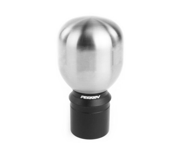 Perrin 2020+ Subaru Outback/Ascent (w/CVT) SS Barrel Shift Knob - 1.85in. / Brushed Finish