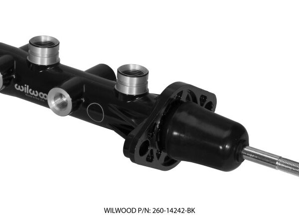 Wilwood Tandem Remote Master Cylinder - 15/16in Bore Black