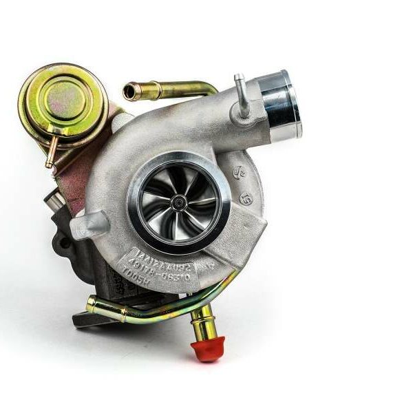 Forced Performance Subaru STi/WRX Blue Turbo 58mm Black Housing Internal WG w/Oil Line (D/S Only)