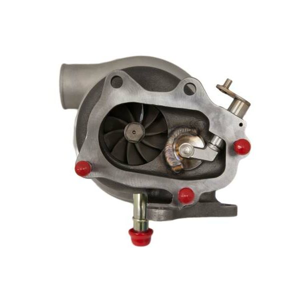 Forced Performance Subaru STi/WRX Red Turbo 84mm CH10CM Turbine Hsg 18PSI TiAL MVI WG w/Oil Line
