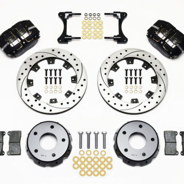 Wilwood Dynapro Radial Front Drag Kit 11.75in Vented Drilled 98-02 Camaro/Firebird