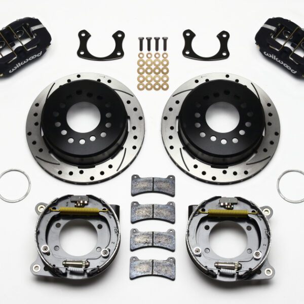 Wilwood Dynapro Low-Profile 11.00in P-Brake Kit Drilled New Big Ford 2.36in Offset