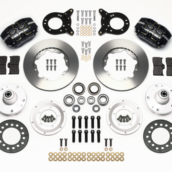 Wilwood Dynapro Dust-Boot Front Kit 11.00in 1965-1969 Mustang Disc & Drum Spindle