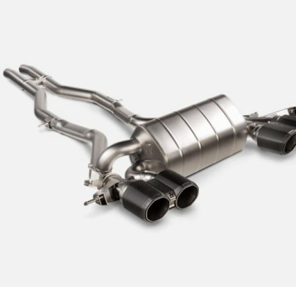 Akrapovic 2021+ BMW M3 (G80)/M4 (G82) Slip-On Line (Titanium) (Req. Tips)
